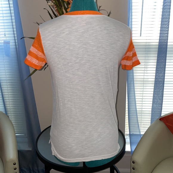 Cat & Jack | Boys Short Sleeve Orange & White Pocket T-Shirt - Picture 4 of 5